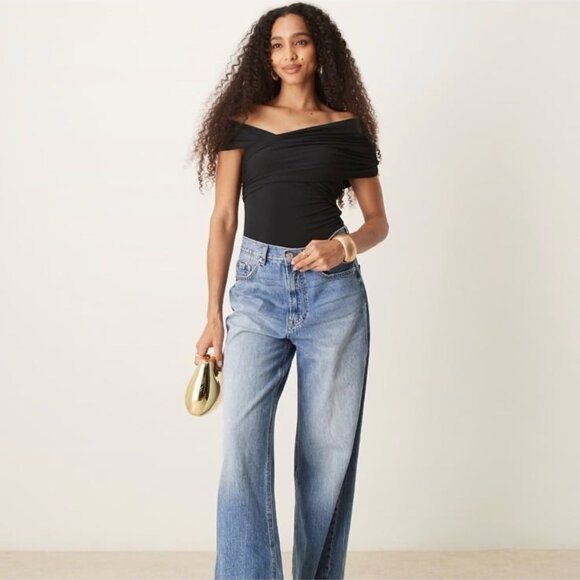 NWT Abercrombie & Fitch Soft A&F Collection bodysuit S - Picture 1 of 8